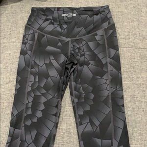 Black workout tights